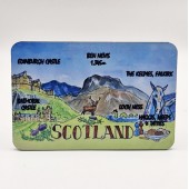 Scotland Cartoon Magnet